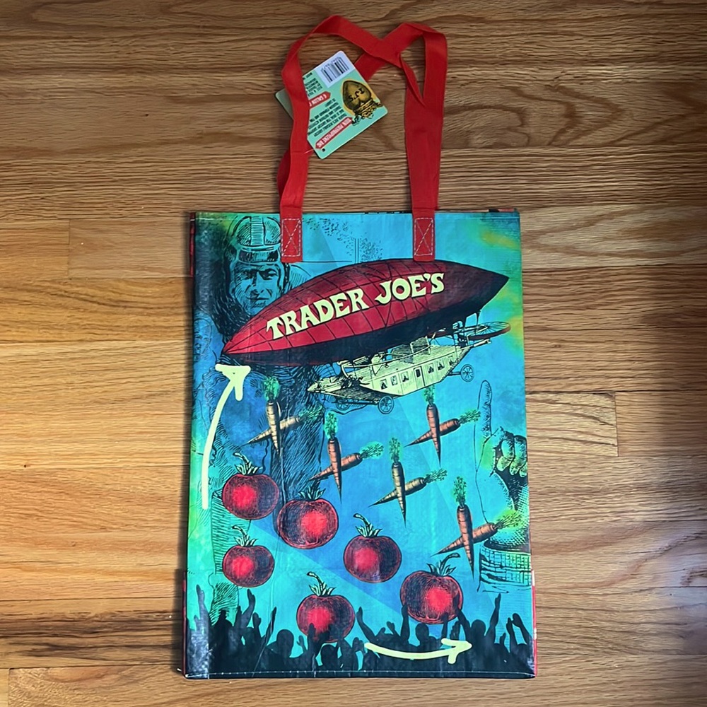 NEW Trader Joe’s Limited Edition Geography Reusable Tote Bag Ohio